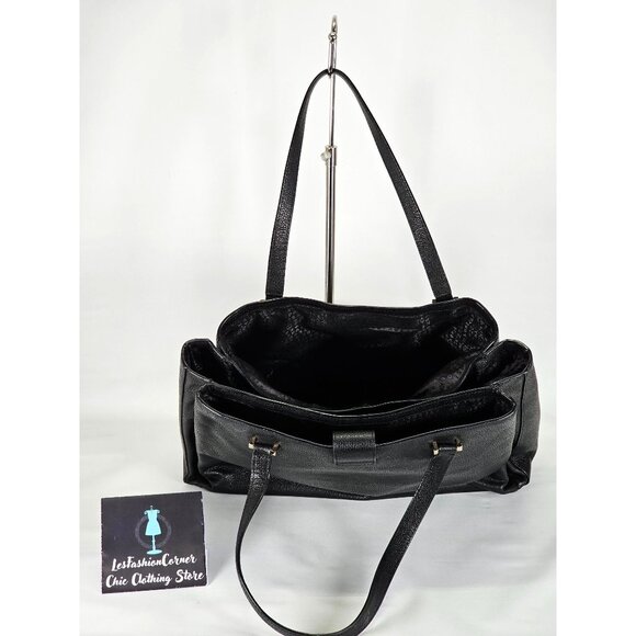Kate Spade New York Women's Black Leather Lovett Street Palma Tote Bag Large 187 - Picture 11 of 13